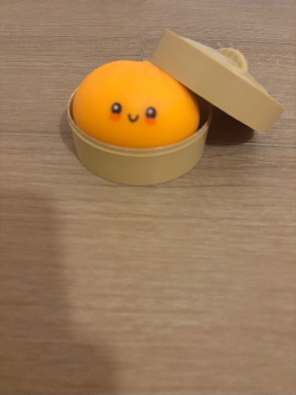 Orange dumpling squishy